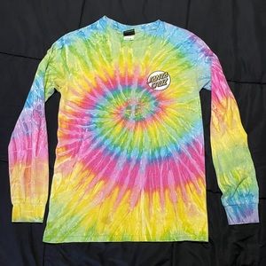Tie Dye Santa Cruz Long Sleeve